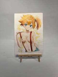 Zanella & Saras - 1 Original colour drawing - Pokemon - Misty Heat - 2025 | Catawiki