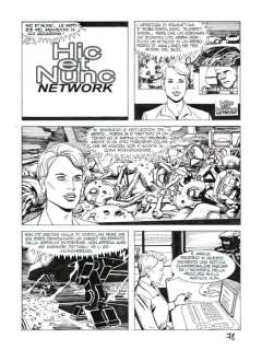 Bonazzi, Germano - 3 Original page - Nathan Never #243 - "Incursione notturna" - 2011 | Catawiki
