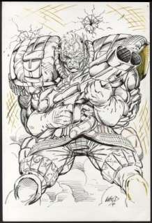 Liefeld, Rob - CABLE Illustration | ComicConnect