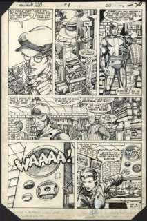 Smith, Barry Windsor - MACHINE MAN 1984-85 #1 Interior Page | ComicConnect