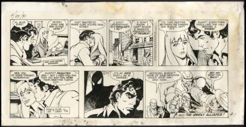 Dery, Floro - SPIDER-MAN SUNDAY STRIP Strip Art