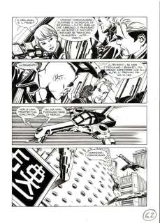 De Angelis, Roberto - 3 Original page - Nathan Never #188 - "i figli dell’Apocalisse" - 2006 | Catawiki