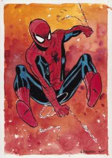 Caracuzzo, Giancarlo - 1 Original colour drawing - Spiderman - 2025 | Catawiki