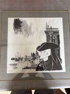 Warnauts, Eric / Raives, Guy Servais Original cover - Les Suites Vénitiennes - 1995