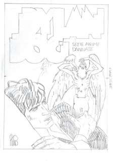 Stano, Angelo - 1 Original preliminary drawing - Dylan Dog | Catawiki