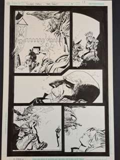 Breccia, Enrique - 1 Original page - Swamp Thing - Bad Seed | Catawiki