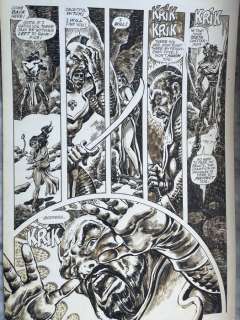 Ernie Chan - 1 Original page - Savage sword of Conan - # 183 - 1991 | Catawiki