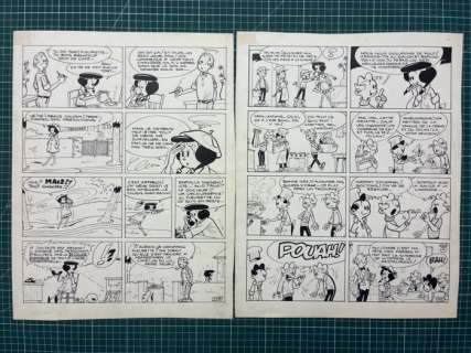 Greg - 2 Original page - Fleurette - 1960 | Catawiki