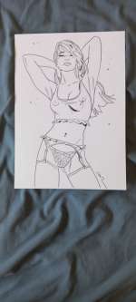 jim - 1 Original drawing - une nuit a rome | Catawiki