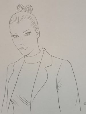 Zaniboni, Sergio - 1 Original drawing - Sweet Eva Kant | Catawiki