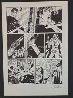 Saudelli, Franco - 1 Original page - Dylan Dog: Il Cane Infernale - 1998 | Catawiki