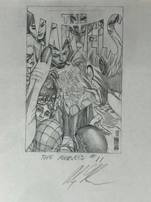 Alex Ross - Original preliminary drawing - The Marvels - #11 | Catawiki