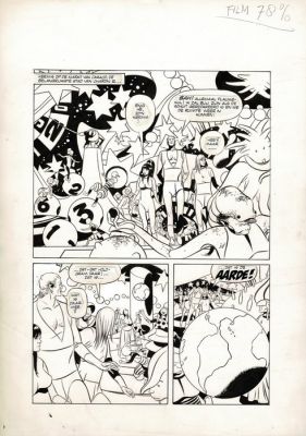 Matena, Dick - 1 Original page - Virl - Speurtocht naar Terra | Catawiki
