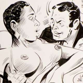 GABAGLIO ( Elvifrance ) planche originale 10-33 | YakaBD