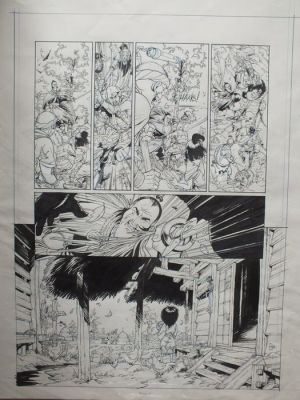 Hub - 1 Original page - Okko T8 - Le Cycle du feu 2/2 - 2012 | Catawiki