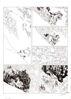 Jarbinet - Planche originale Mémoires de cendres | BDEnchères