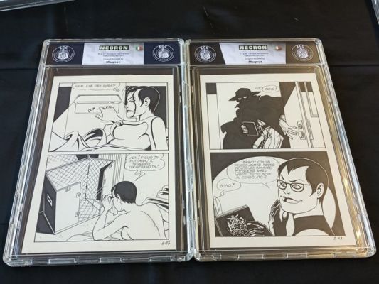 Magnus - 2 Original page - Necron - 1981 | Catawiki