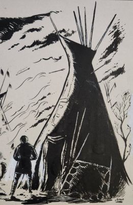 Jean Giraud Moebius - 1 Original drawing - Amerique An Mille - 1959 | Catawiki