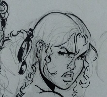 Felix Meynet - 1 Original preliminary drawing - Amazing Adult Fantasy | Catawiki