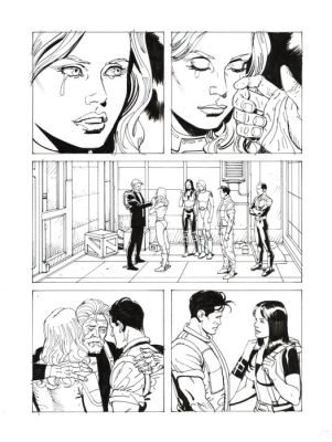 Bonazzi, Germano - 3 Original page - Nathan Never Gigante #10 - "I ribelli di marte" - 2000 | Catawiki