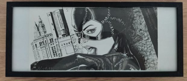 Claudio Moltalbano - Original drawing - Catwoman | Catawiki