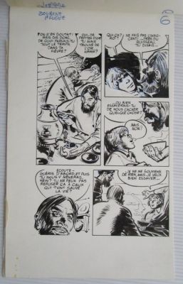 René Follet - 1 Original page - Ivan Zoerin, / Ivan Zourine - Sa première fugue / Leve de Vrijheid (p.6) - 1974 | Catawiki