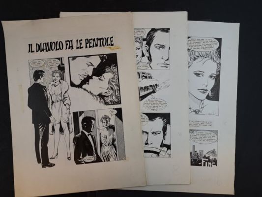 Arduini, Lucia - 16 Original page - Il Diavolo Fa Le Pentole - 1985 | Catawiki