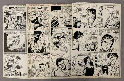 Marvel Original Comic Art. Lot of (4) Pages. | Weiss Auctions