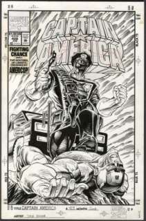 Hoover, Dave - CAPTAIN AMERICA #428 Cover | ComicConnect