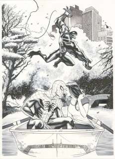 Continue Shopping | ULTIMATE SPIDER-MAN #24 VARIANT (DAVID MESSINA ORIGINAL COVER ART) | Scott’s Collectables