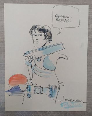 Mezieres - Tran-Lé - 1 Original drawing - Valerian et Laureline | Catawiki