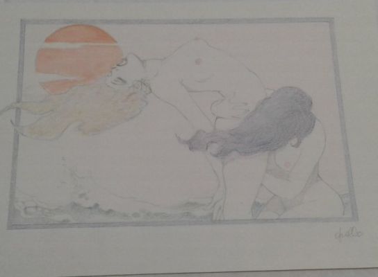 Frollo, Leone - 1 Original drawing - Leone Frollo - Sol levante | Catawiki