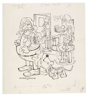 â€œSAD SACK’S LAUGH SPECIALâ€ ORIGINAL ART LOT OF FOUR COVERS. | Hake’s