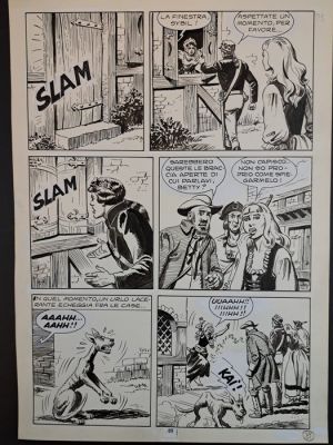 EsseGesse - 1 Original page - Il Comandante Mark - "Rito di Sangue" | Catawiki