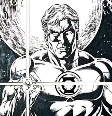 SRam - 1 Original drawing - Green Lantern - Magnifique dessin ! - 2011 | Catawiki