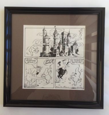 Giroud, Michel Paul - 1 Original page - Arthur le fantôme - 1972 | Catawiki