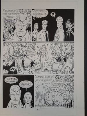 Alessandrini, Giancarlo; Beretta, Vincenzo - 1 Original page - Martin Mystère - "Le Porte dell’Immaginazione" | Catawiki