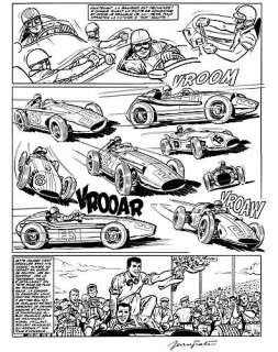 Le Circuit de La Peur Encre de Chine Pour La Planche 61 de L’album Â«Â Le Circuit de La Peurâ Â», Publié En 1961 Aux Editions Du Lomba... |  | Artcurial