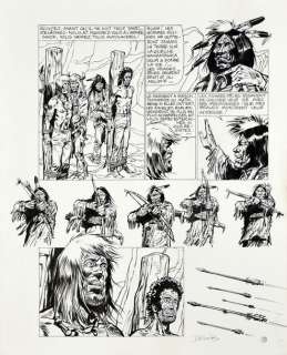 Derib (Claude de Ribeaupierre Dit) (1944) | DERIB BUDDY LONGWAY. HOOKA HEY. Encre de Chine… | Coutau Bégarie