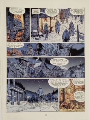 Swolfs, Yves - 1 Bleu de coloriage original - Durango, T07, planche 25 - 1987 | Catawiki