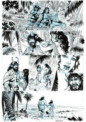 Taranzano, Pierre - 1 Original page - Gilgamesh - Les Frères ennemis - 2019 | Catawiki