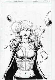 Edgar Salazar - inferno resurrection cover issue 04 page cover