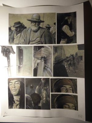 Le Hénanff, Fabrice - 1 Original colour page - Lawmen T1, planche 40 - 2023 | Catawiki