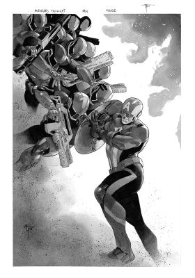 Continue Shopping | AVENGERS TWILIGHT #4 FRANCESCO MOBILI ORIGINAL COVER ART | Scott’s Collectables