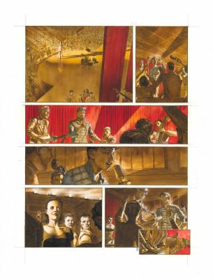 Christophe Dubois | Planche originale n°38 - Rockabilly | Daniel Maghen