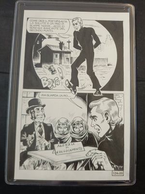 Romanini, Giovanni - 1 Original page - Alan Ford - n. 124 Un dì così | Catawiki