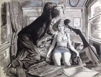 Buzzelli, Guido | original illustration â€œL’Occhioâ€  - (1979) | Catawiki