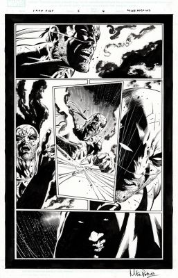 Perkins, Mike - Iron Fist #5 p.04 | Comic Book Art Gallery