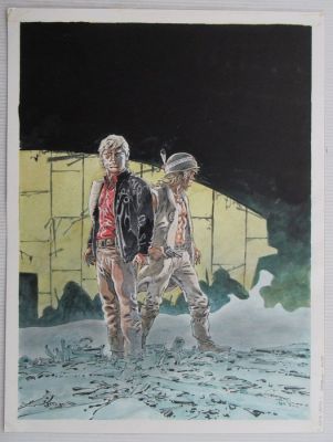 Hermann - 1 Original cover - Jeremiah - Mister Fiftyfifty - 2010