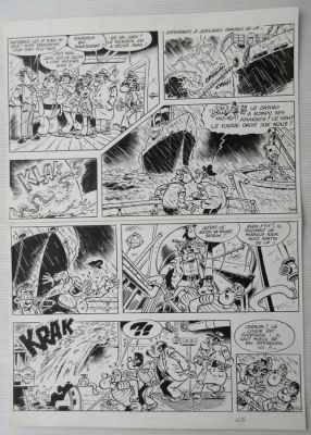 Berck - 1 Original page - Sammy - Rhum Row - 1973